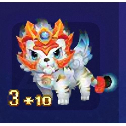 qq游戏3+10白虎神兽宝宝有效期30天，神兽宝宝形象随机获取