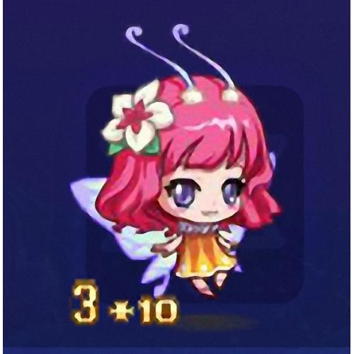 qq游戏3+10舞蝶精灵宝宝有效期900多天，不带进化度，可加天数