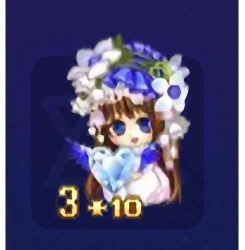 qq游戏3+10蓝钻宝宝有效期1800多天，不带进化度，每天可领取8点蓝钻成长值