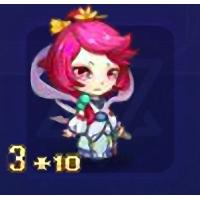 qq游戏3+10紫霞仙子宝宝有效期1800多天，不带进化度，可加天数