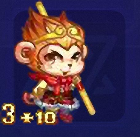 qq游戏3+10战神孙悟空宝宝有效期1800多天，不带进化度，可加天数