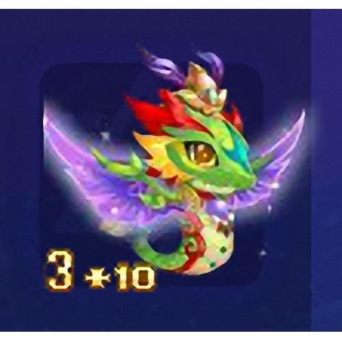 qq游戏3+10腾蛇宝宝有效期3600多天，不带进化度