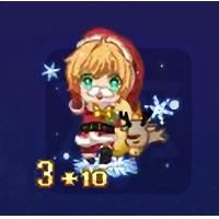 qq游戏3+10圣诞宝宝有效期300多天，不带进化度