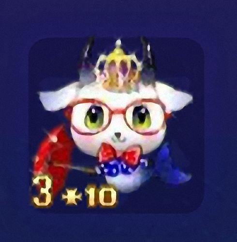 qq游戏3+10摩羯星座宝宝有效期300多天，不带进化度