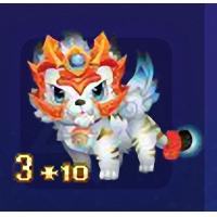 qq游戏3+10白虎宝宝有效期300多天，不带进化度