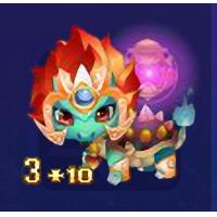 qq游戏宝宝3+10玄武有效期300多天，附带满级进化度150万，可加天数