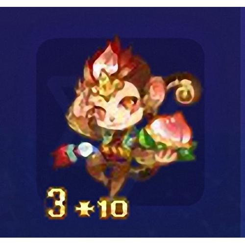 qq游戏宝宝3+10猴子有效期300多天，附带满级进化度150万，可加天数